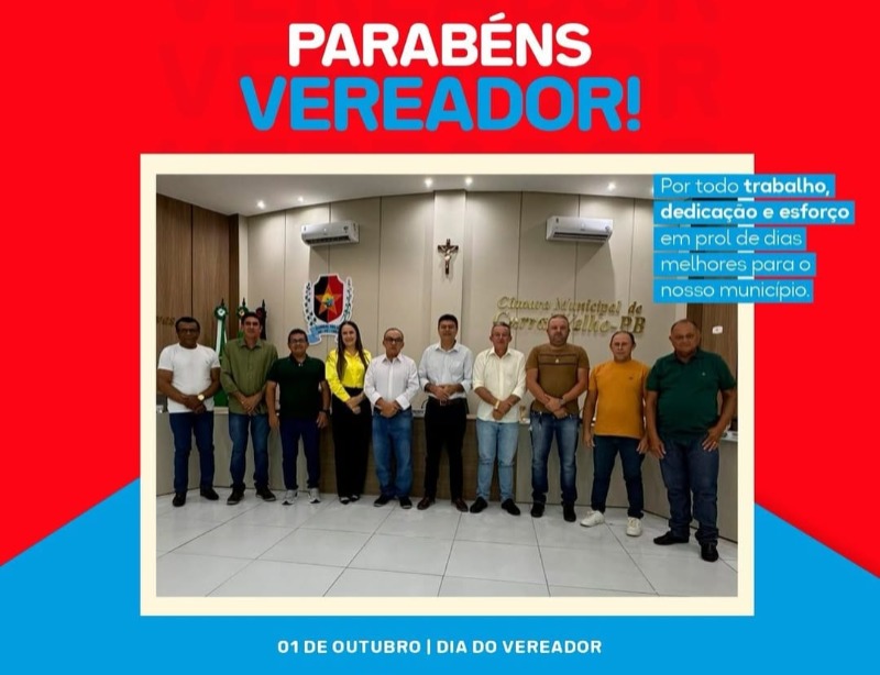 Homenagem ao dia do Vereador