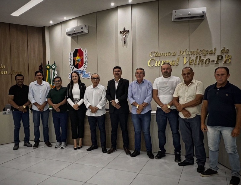 Cmara de Curral Velho retoma atividades legislativas e realiza primeira sesso ordinria do segundo semestre de 2025