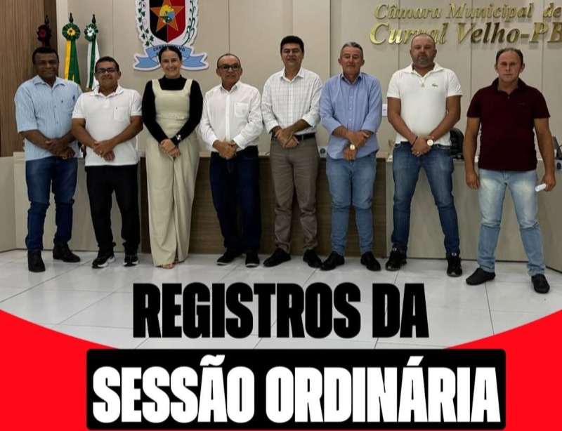 Mais uma sesso ordinria da cmara de Curral Velho foi realizada na ltima sexta-feira (16)