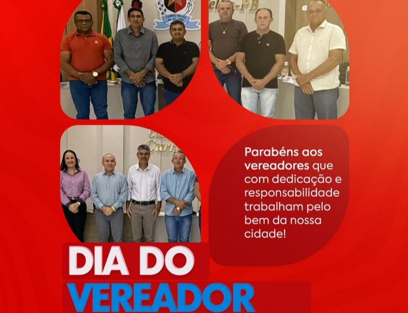 Homenagem ao dia do Vereador
